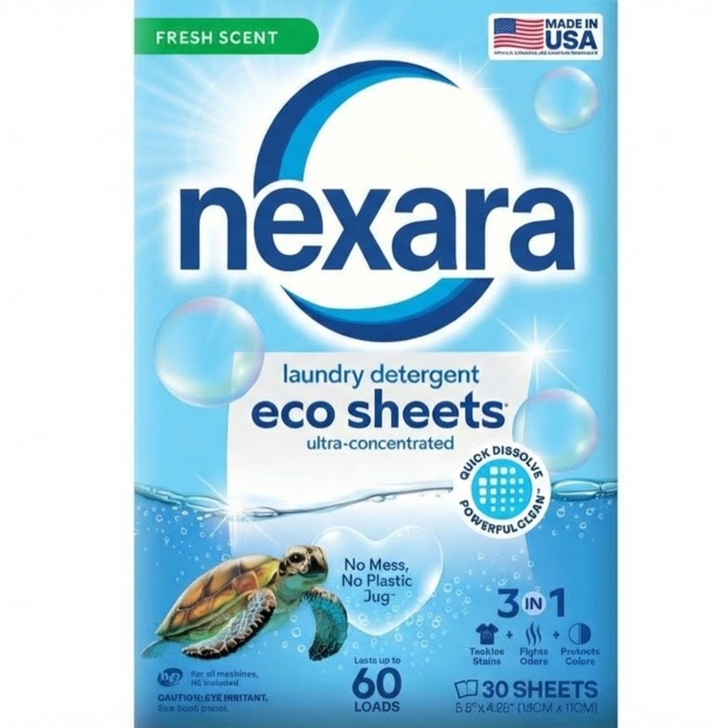 Nexara™ Laundry Detergent Sheets