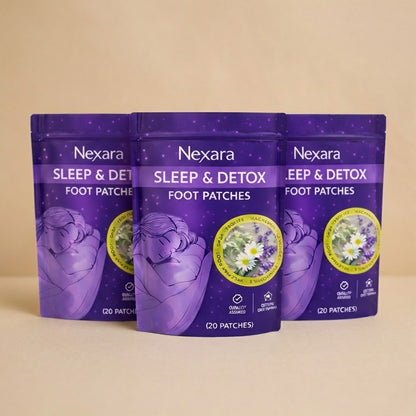 Nexara Sleep & Detox Foot Patches