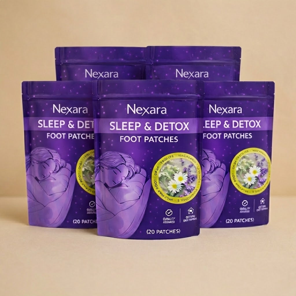 Nexara Sleep & Detox Foot Patches