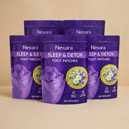 Nexara Sleep & Detox Foot Patches