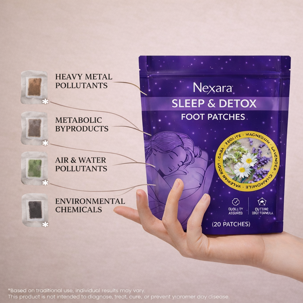 Nexara Sleep & Detox Foot Patches