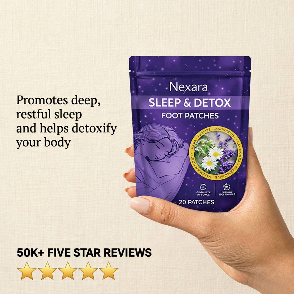 Nexara Sleep & Detox Foot Patches